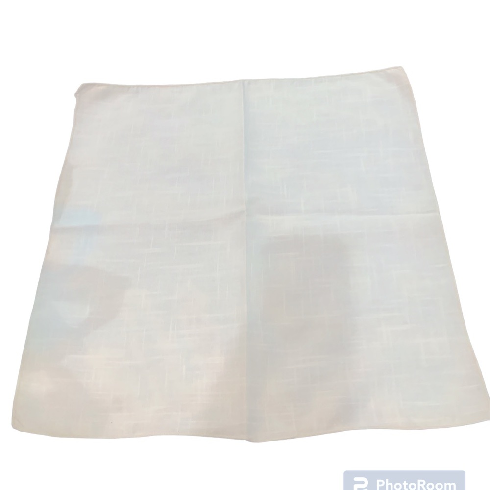 NWOT Table Napkins‎ 18x18.5 Cream Lot of 12